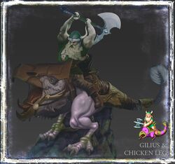 gilius thunderhead from golden axe