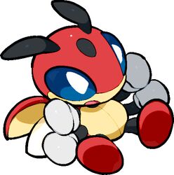 ledian from pokemon by kawaanago