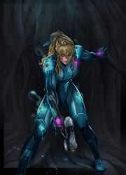 samus aran from metroid by max kay