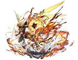 fire dragon from granblue fantasy