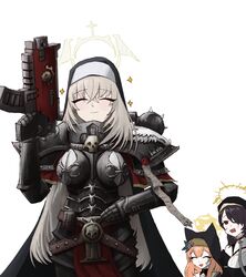 adepta sororitas from blue archive by fleur-de-lis