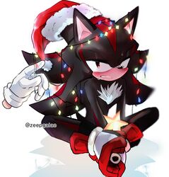 shadow the hedgehog from christmas