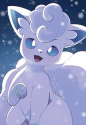 alolan vulpix from pokemon by rumine (yoshi1234567)