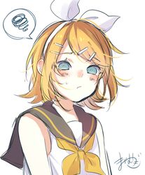 kagamine rin from vocaloid by mai mugi