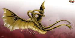 king ghidorah from godzilla (series)