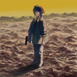 mikazuki augus from gundam by sokoko