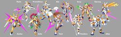 aile (mega man zx) from capcom by ultimatemaverickx