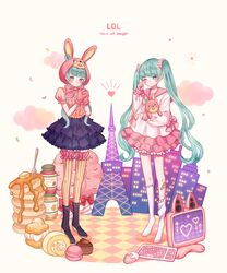 hatsune miku from vocaloid