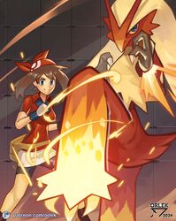 blaziken from pokemon by orlek