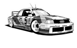 audi fan art