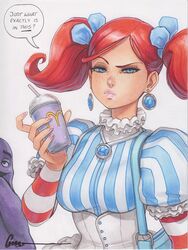 wendy (wendy's) from mcdonald's by omar dogan