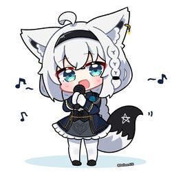 shirakami fubuki from hololive