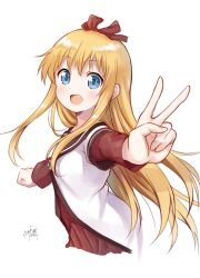 toshinou kyouko from yuru yuri by usagi koushaku