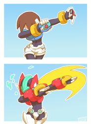 aile (mega man zx) from mega man (series) by tomycase