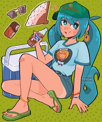 hatsune miku from vocaloid