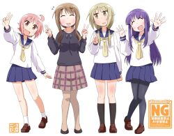 hinata yukari from yuyushiki by ki (adotadot)