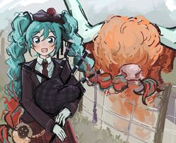 hatsune miku from vocaloid