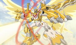 shoutmon x7 superior mode from digimon