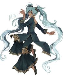 hatsune miku from vocaloid