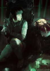 kusanagi motoko from ghost in the shell