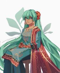 hatsune miku from vocaloid