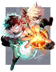 bakugou katsuki from boku no hero academia by tonomayo