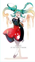 hatsune miku from vocaloid