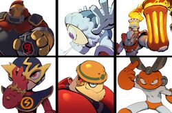 bomb man from mega man (classic) by garrett hanna
