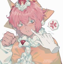 strawberry crepe cookie from cookie run