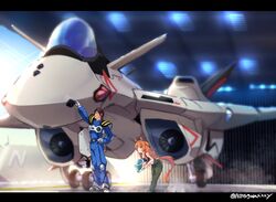 isamu dyson from macross by peteron