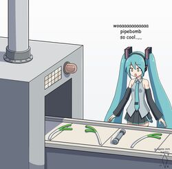 hatsune miku from vocaloid by digiral