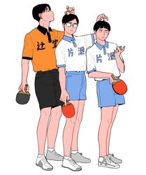 hoshino yutaka from ping pong (manga)