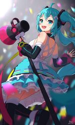 hatsune miku from magical mirai (vocaloid)