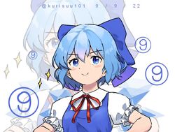 cirno from touhou by kurisuu101