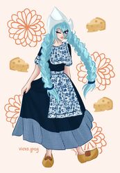 hatsune miku from vocaloid