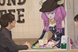 aura (sousou no frieren) from mcdonald's