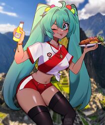 hatsune miku from vocaloid by mizah (mizah)