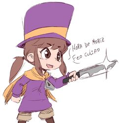 hat kid from a hat in time