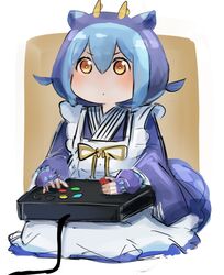 laundry dragonmaid from yu-gi-oh! by hatano kiyoshi