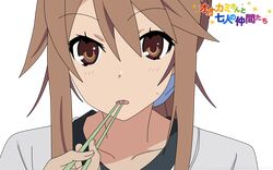 ookami ryouko from ookami-san to shichinin no nakama-tachi