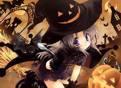 nonohara yui from halloween by mitaonsya