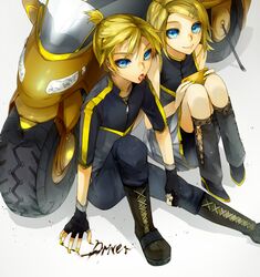 kagamine len from vocaloid by aonoe