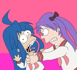 hiiragi kagami from lucky star