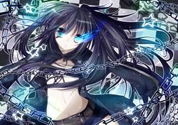 black rock shooter (character) from black rock shooter by homare