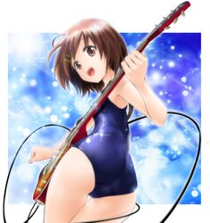 hirasawa yui from k-on! by tsunbeji