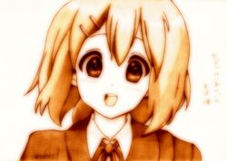 hirasawa yui from k-on! by godees