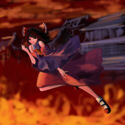 hakurei reimu from touhou by weiyang