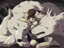 san from mononoke hime by enigmasurao
