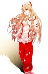 fujiwara no mokou from touhou by chima