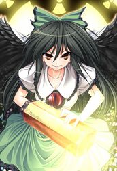 reiuji utsuho from touhou by rozea